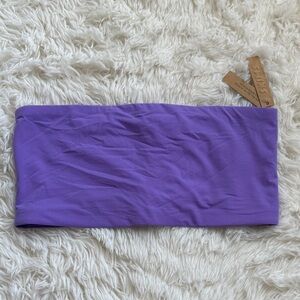 (SKIMS) Lavender Purple Bandeau Top